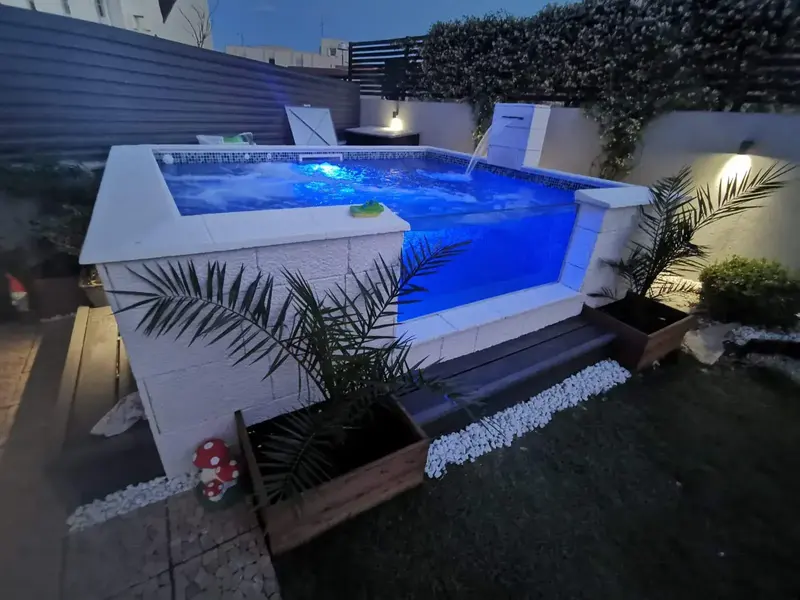 Štokani kamen na jacuzziju