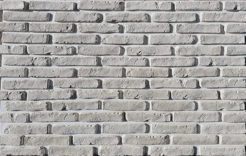 Bijela dekorativna cigla